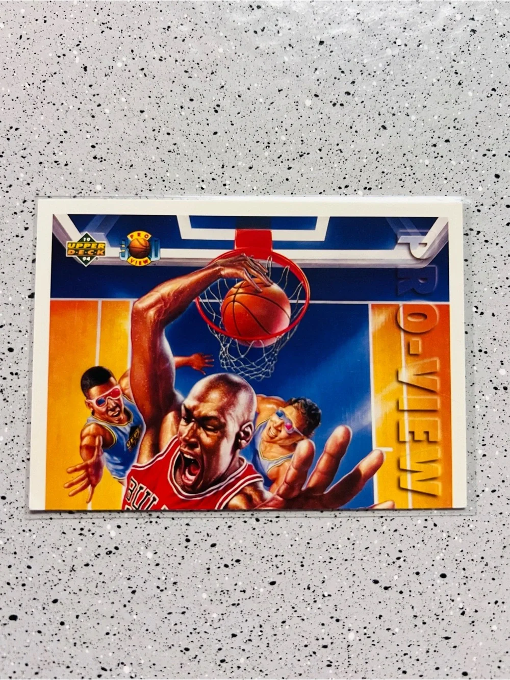 1993-94 Upper Deck Pro View 3D - Michael Jordan #109 Chicago Bulls NM💎 - Picture 3 of 5